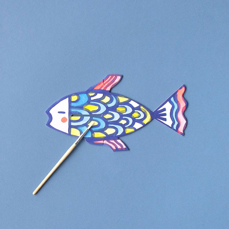 Activitat de pintar mòbil i aquarel·les